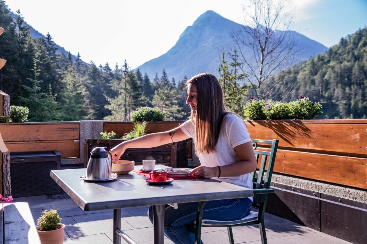 Hotel Garni Isarlodge Wiesenhof Scharnitz Luaran gambar