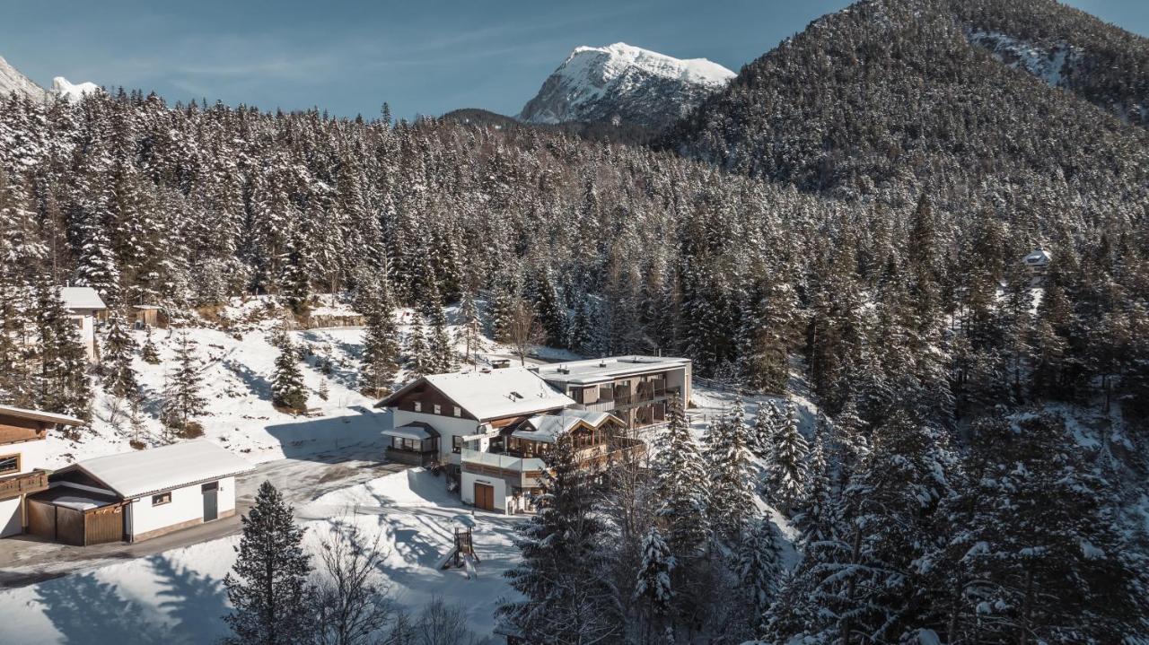 Hotel Garni Isarlodge Wiesenhof Scharnitz Luaran gambar