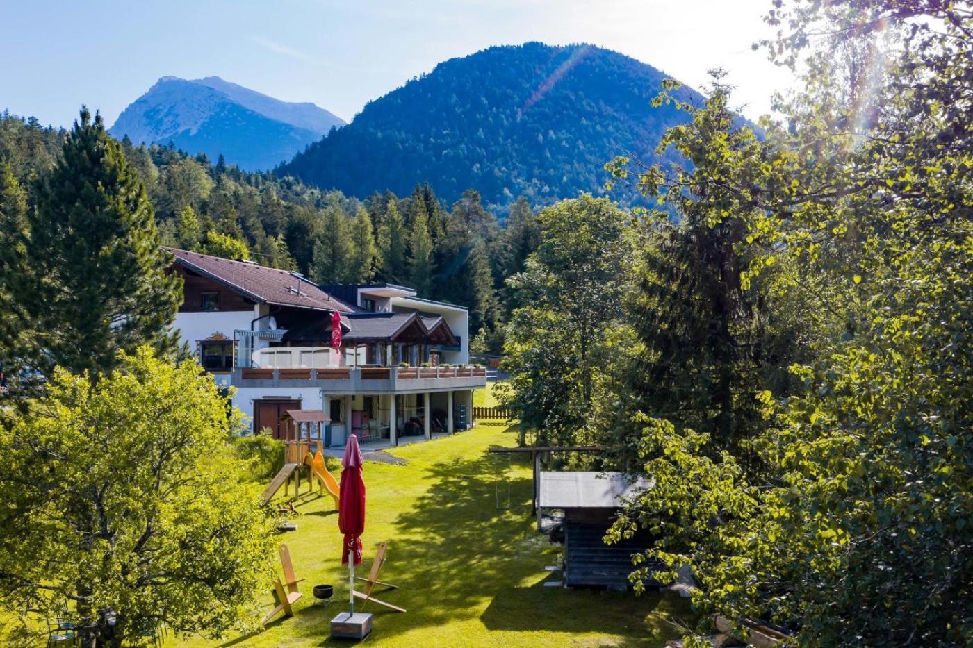 Hotel Garni Isarlodge Wiesenhof Scharnitz Luaran gambar